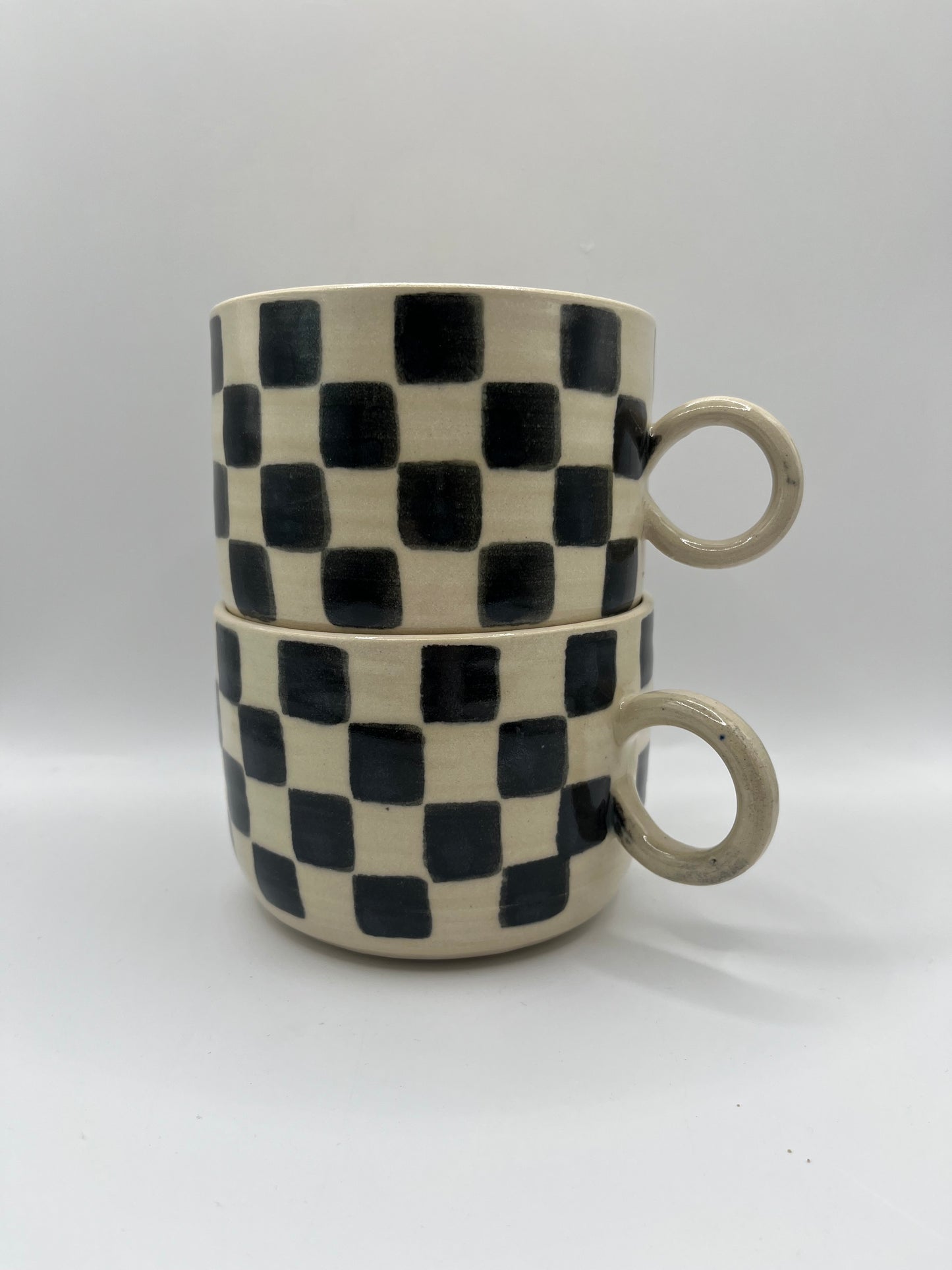 Checkered Coffee/tea mug