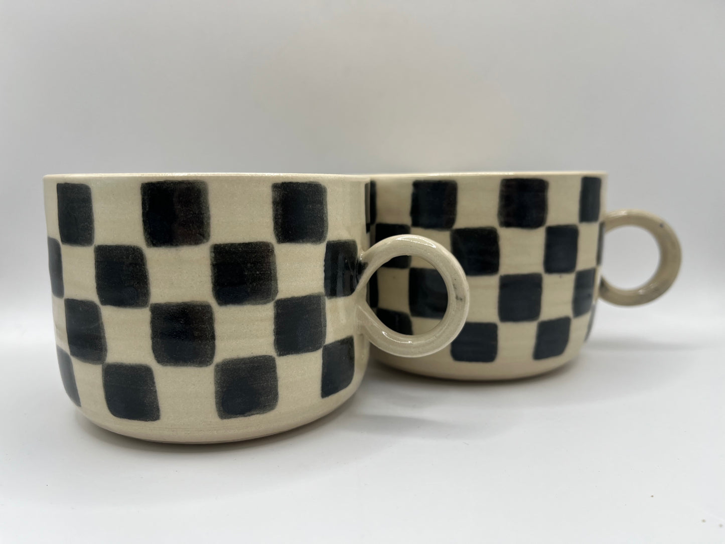 Checkered Coffee/tea mug